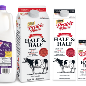 Half & Half, UHT, 32oz & 14oz - Prairie Farms Dairy, Inc.