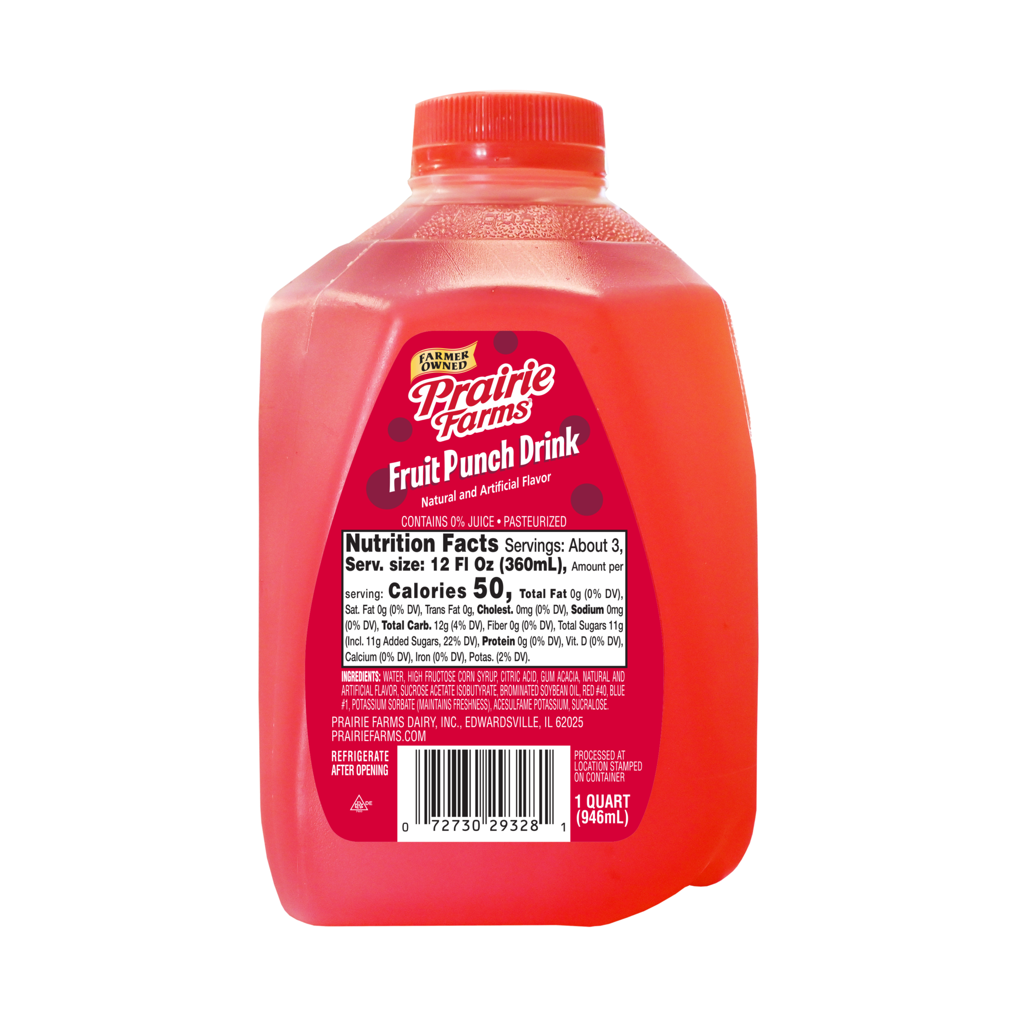 Fruit Punch Drink - Prairie Farms Dairy, Inc.