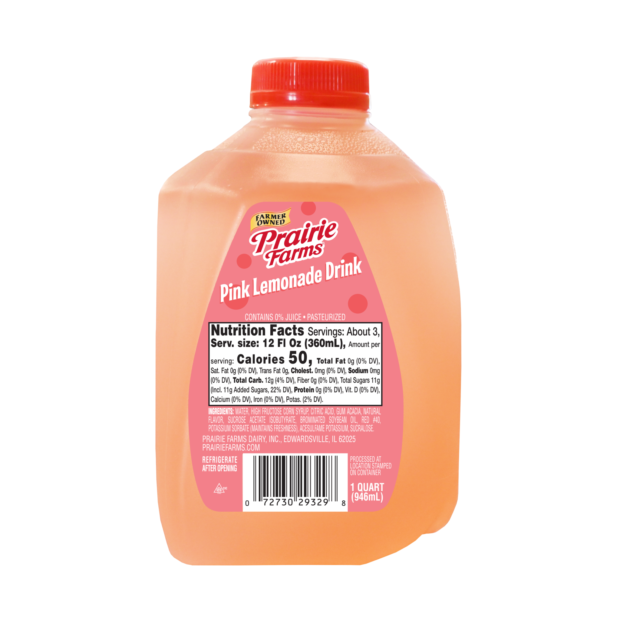 Pink Lemonade Drink - Prairie Farms Dairy, Inc.