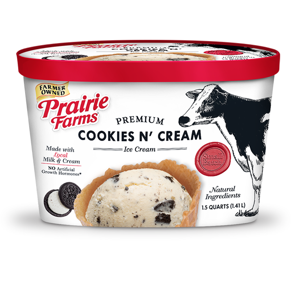 Premium Small Batch Ice Cream, Cookies N Cream