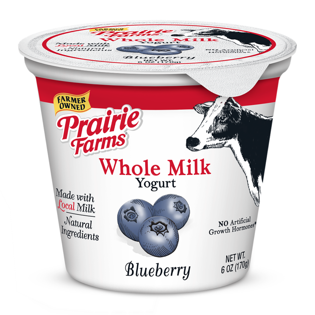 Blueberry Whole Milk Yogurt - Prairie Farms Dairy, Inc.