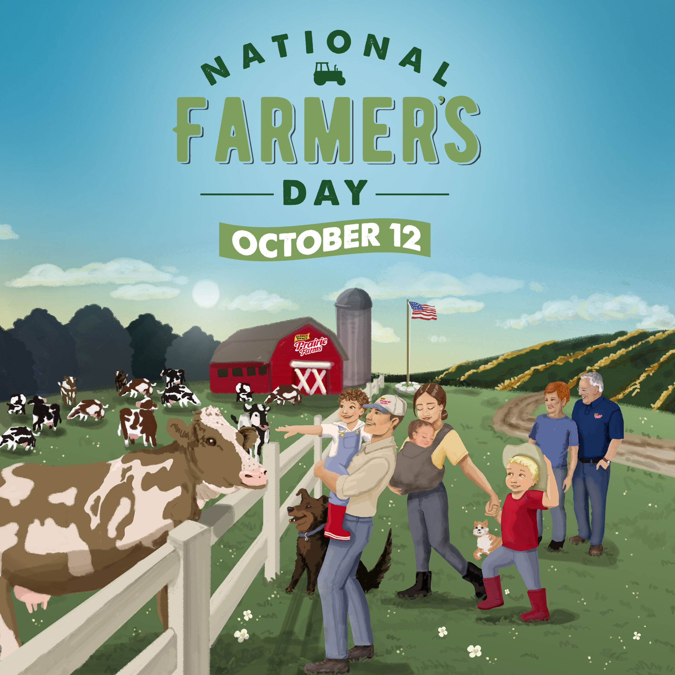 National Farmer's Day is October 12th