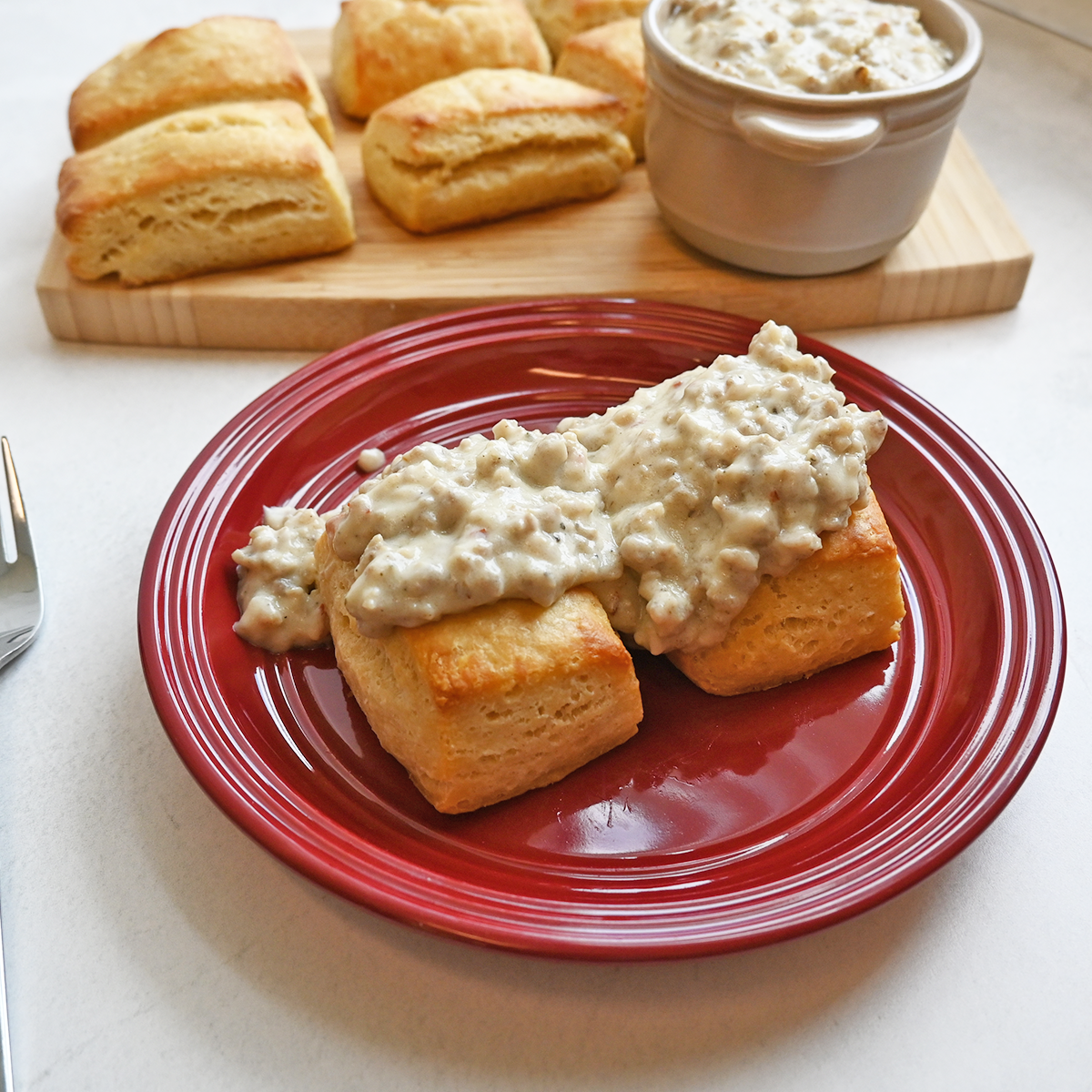 Biscuits & Gravy_Recipe Image 1