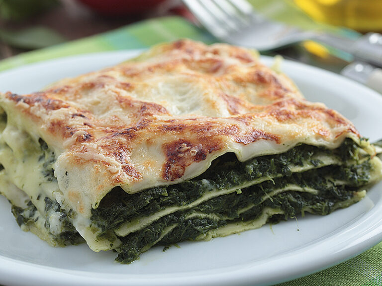 Spinach & Cottage Cheese Lasagna - Prairie Farms Dairy, Inc.