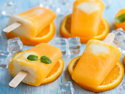 Orange Vanilla Créme Popsicles - Prairie Farms Dairy, Inc.