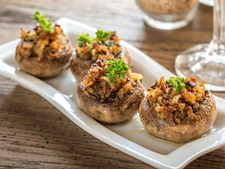 Sausage Cream Cheese Stuffed Mushrooms - Prairie Farms Dairy, Inc.