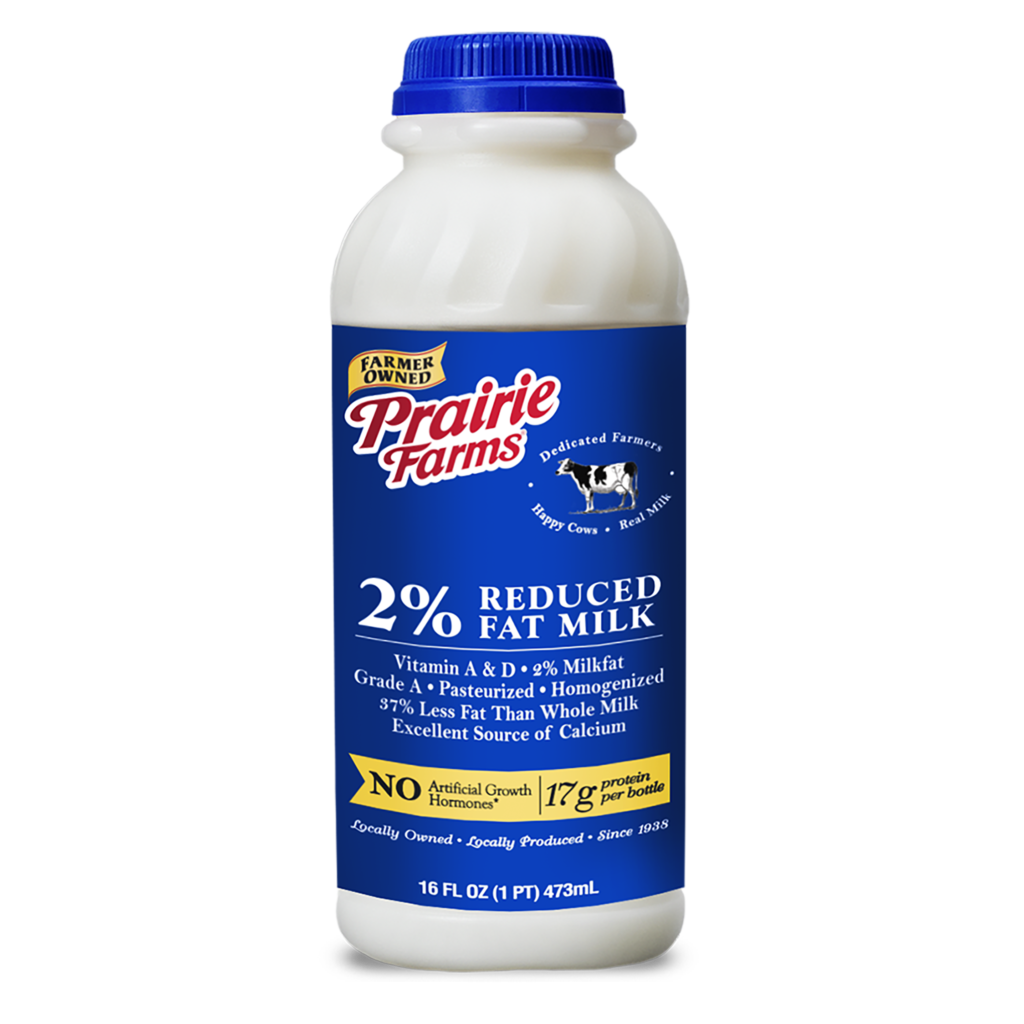 2% Reduced Fat Milk - Prairie Farms Dairy, Inc.