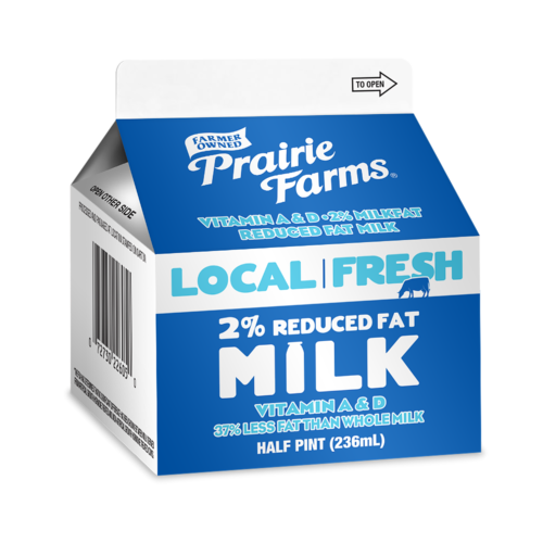 2% Reduced Fat Milk - Prairie Farms Dairy, Inc.