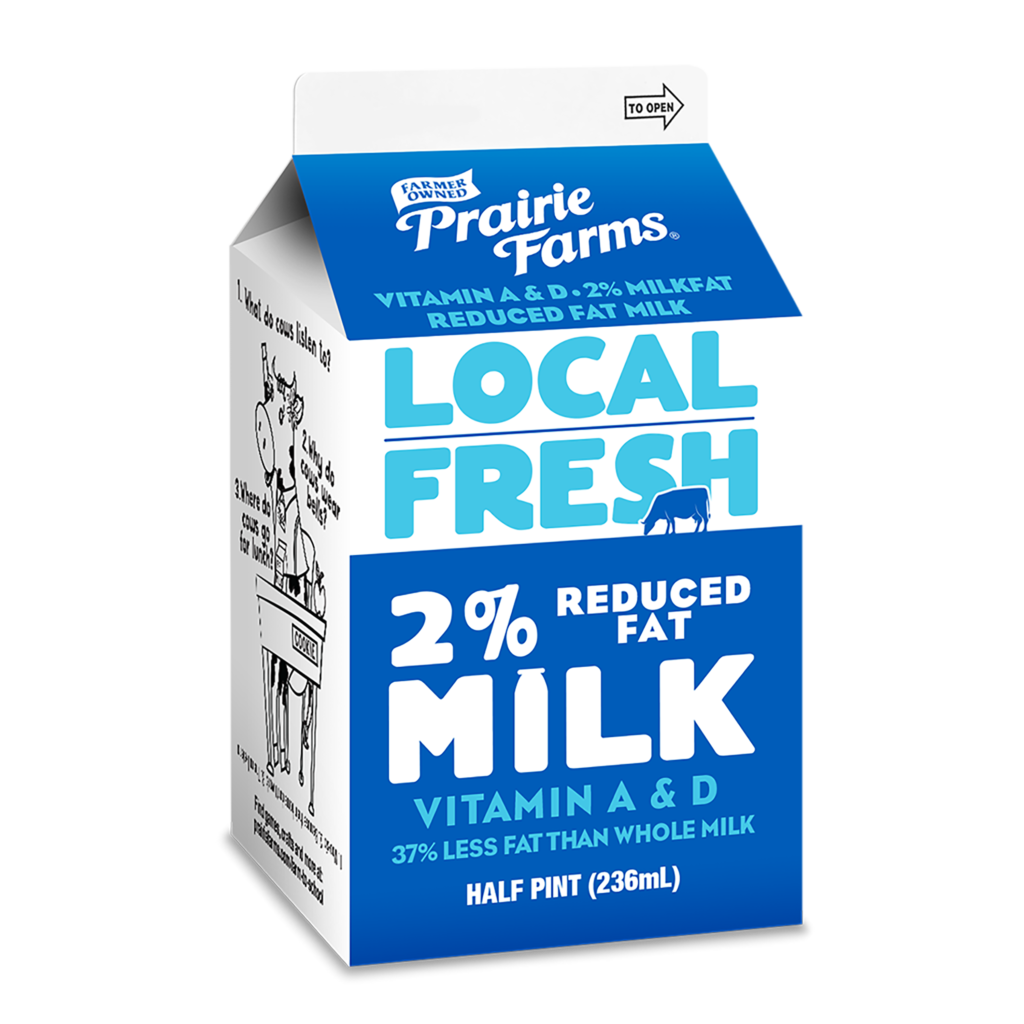 2% Reduced Fat Milk - Prairie Farms Dairy, Inc.