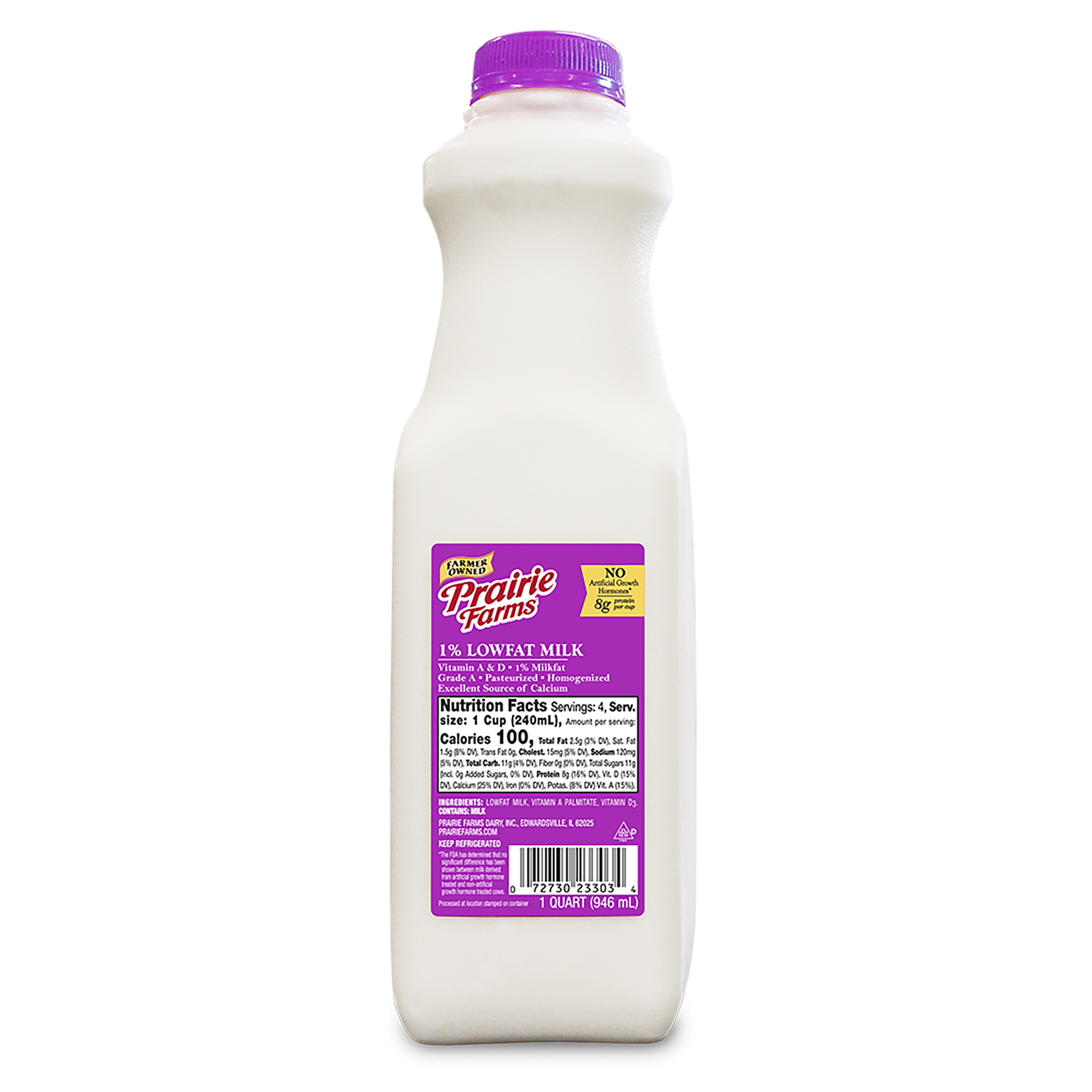 1% Lowfat Chocolate Milk - Prairie Farms Dairy, Inc.