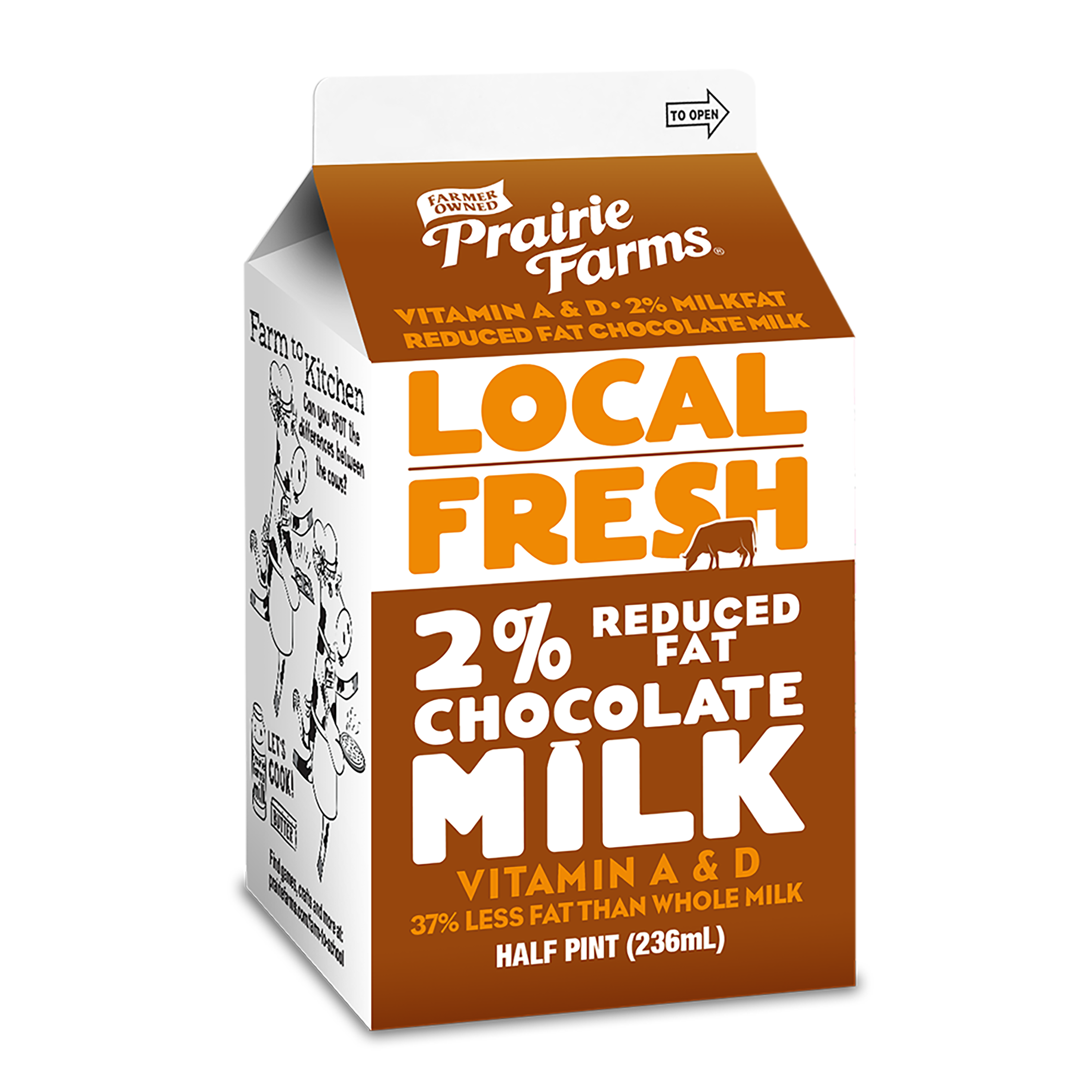 school chocolate milk carton